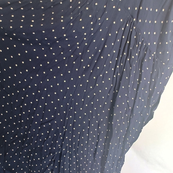 Navy Polka Dot Jumpsuit - Picture 8 of 11